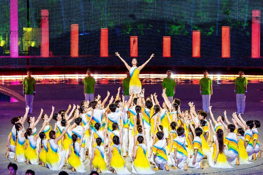 三亚亚沙会闭幕式完成综合演练
